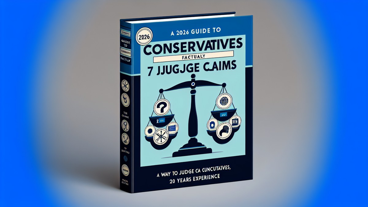 A 2026 Guide to Conservatives Factually: 7 Ways to Judge Claims