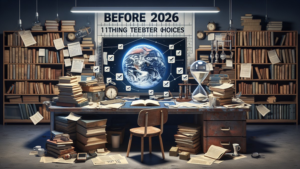 Before 2026: 11 Things Reconsidering to Make Better Choices